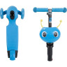 Кикборд NOVATRACK DISCO-KIDS SADDLE голубой 120S.DISCOKIDS.BL9